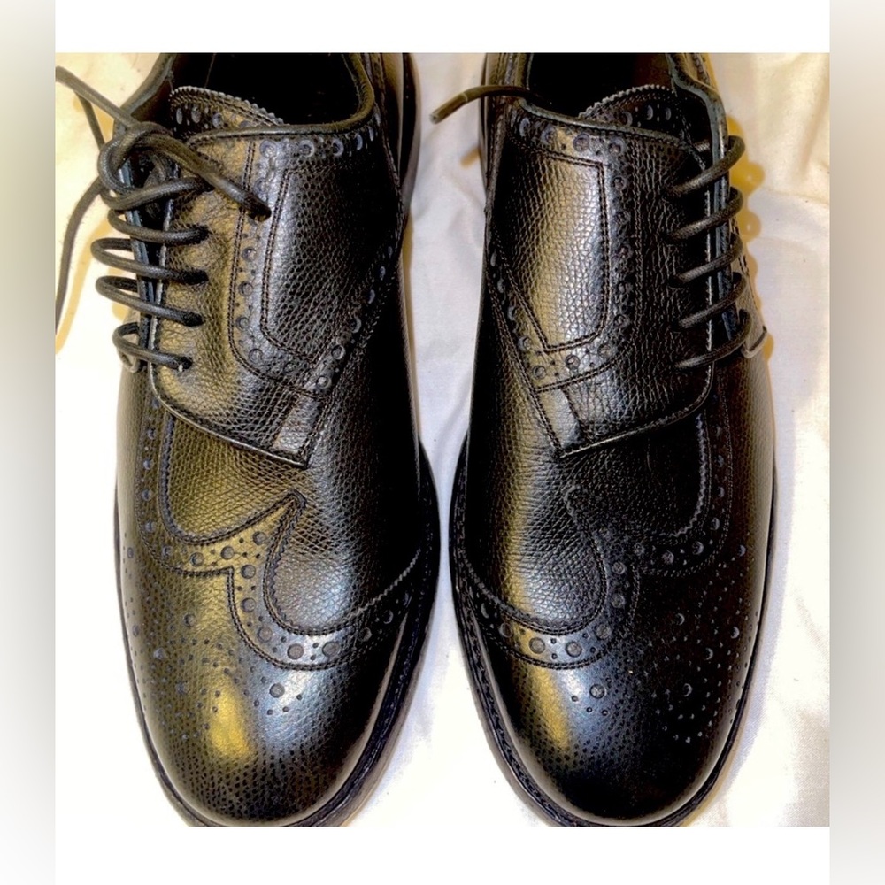 Burberry Black Brogue Derby Shoes